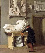 Christen Kobke The View of the Plaster Cast Collection at Charlottenborg Palace Norge oil painting reproduction